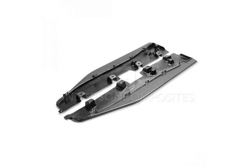 Anderson Composites Carbon Erweiterungen Seitenschweller für Ford Shelby Gt500 2020 Style GT500