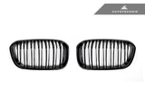 Autotecknic Glazing Black Kühlergrill für BMW 1er F20 LCI