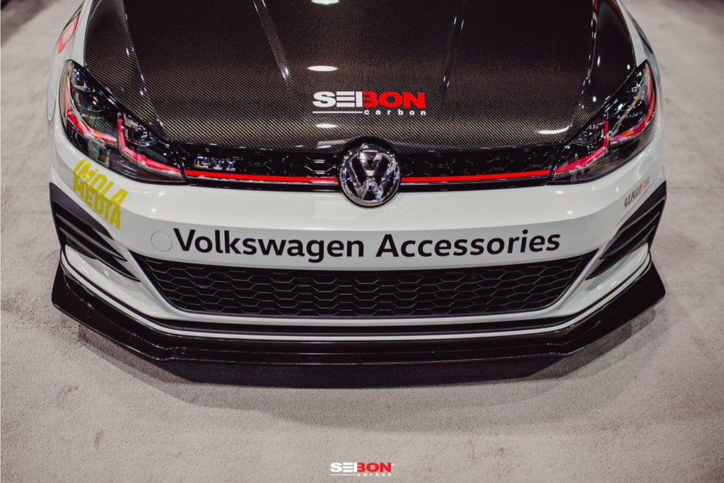 Seibon Carbon Frontlippe für Volkswagen Gti 2018 Style MB
