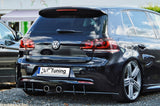Ingo Noak Gefräßter Heckansatz mit Finnen für VW Golf 6R, Typ 1K
