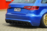Ingo Noak Gefräßter Heckansatz mit Finnen für Audi RS3, 8VA