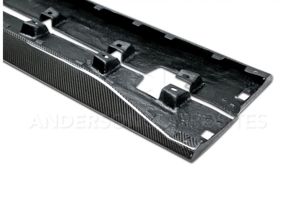 Anderson Composites Carbon Seitenschweller für Ford Mustang - OE