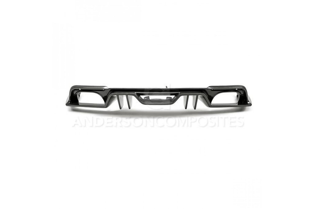 Anderson Composites Carbon Diffusor Quad-Tip für Ford Mustang 2018+ Type AR