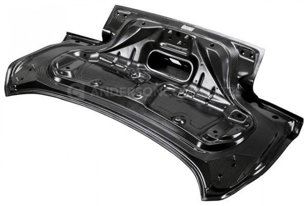 Anderson Composites Carbon dopperlseitige Heckklappe mit integrierten Spoiler Type-ST für Ford Mustang 2015-2019