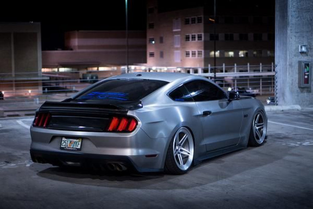 Anderson Composites Carbon dopperlseitige Heckklappe mit integrierten Spoiler Type-ST für Ford Mustang 2015-2019