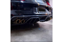 Laden Sie das Bild in den Galerie-Viewer, Anderson Composites Carbon Heckdiffusor Quad-Tip-Auspuff für Ford Mustang Ecoboost und GT 2015-2017