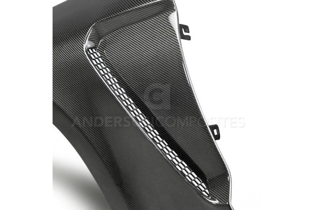 Anderson Composites Carbon Kotflügel für Ford Mustang 2018+ GT350 Style
