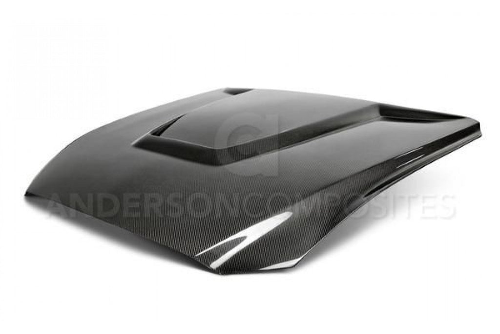 Anderson Composites Carbon Motorhaube doppelseitig für Ford Mustang 2015-2017 GT350 STYLE