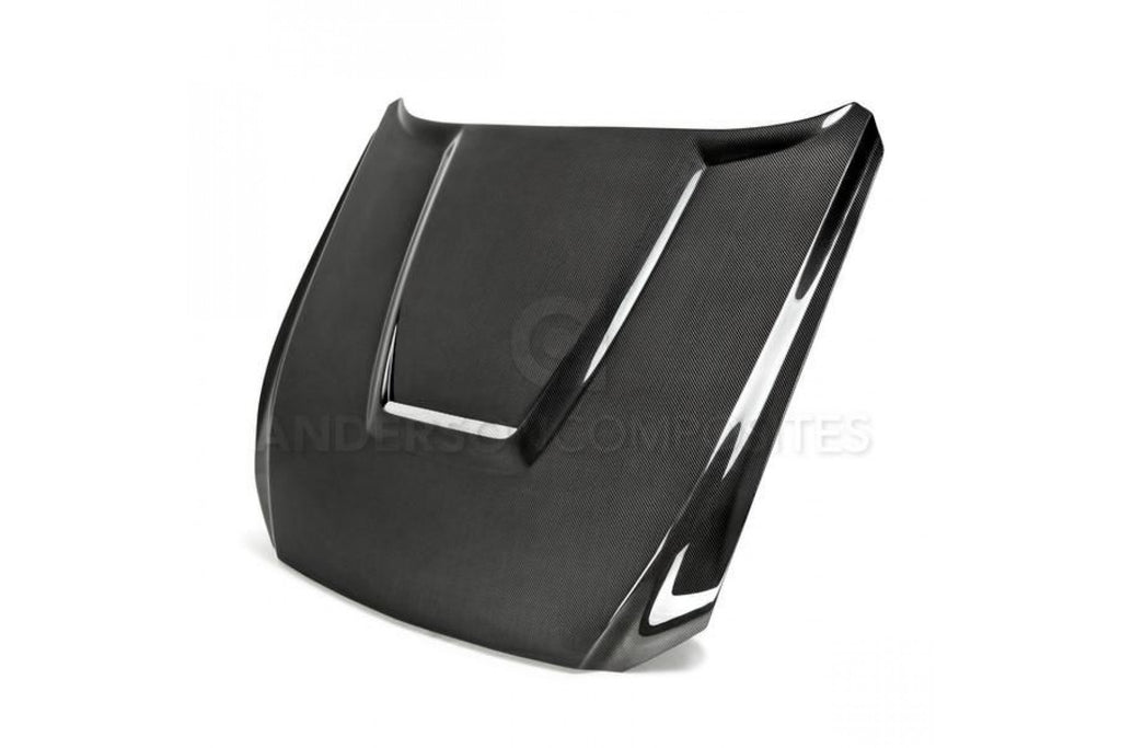Anderson Composites Carbon Motorhaube doppelseitig für Ford Mustang 2015-2017 GT350 STYLE