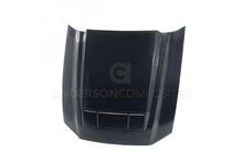 Laden Sie das Bild in den Galerie-Viewer, Anderson Composites Carbon Motorhaube mit Lufteinlass für Mustang Shelby GT500 und 2013-2014 Mustang 2010-2014