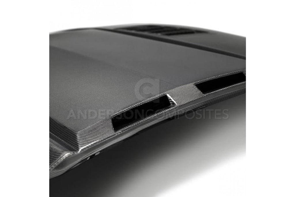 Anderson Composites Carbon Motorhaube Ram Air für Ford Mustang 2018+