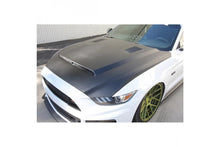 Laden Sie das Bild in den Galerie-Viewer, Anderson Composites Carbon Motorhaube Super Snake Style für Ford Mustang 2015-2017