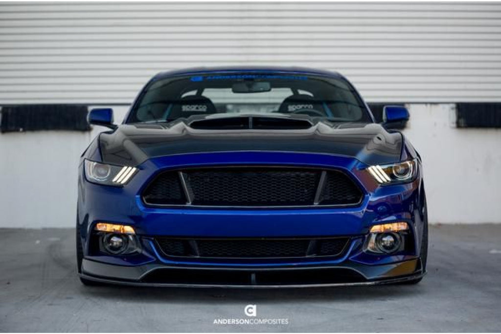 Anderson Composites Carbon Nebellicht-Abdeckung für Ford Mustang 2015-2017