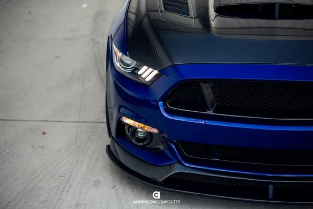 Anderson Composites Carbon Nebellicht-Abdeckung für Ford Mustang 2015-2017
