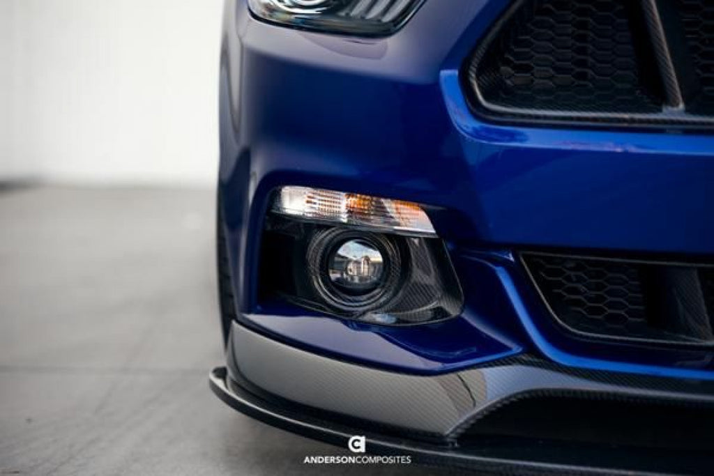 Anderson Composites Carbon Nebellicht-Abdeckung für Ford Mustang 2015-2017