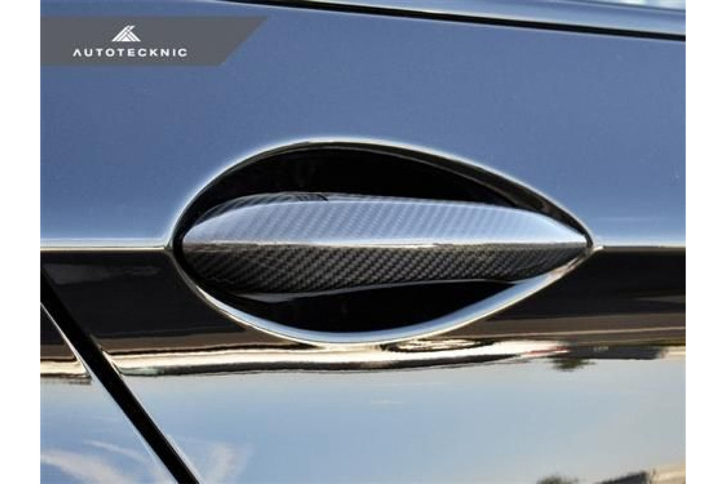 AutoTecknic Dry Carbon Türgriffverkleidunge für BMW F10 5er inklusive M5 | F06/F12/F13 6er inklusive M6 | F01 7er