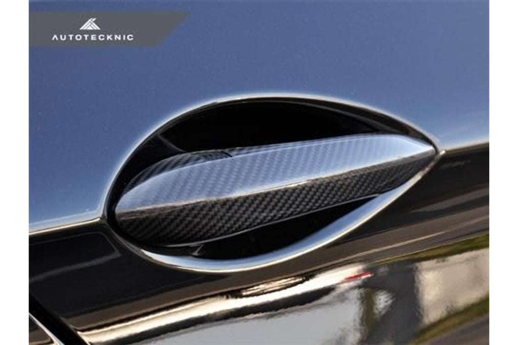 AutoTecknic Dry Carbon Türgriffverkleidunge für BMW F10 5er inklusive M5 | F06/F12/F13 6er inklusive M6 | F01 7er