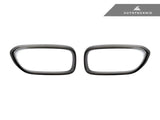 AutoTecknic Ersatzkühlergrill Carbon Umrandungen für F90 M5