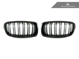 AutoTecknic Stealth Black Kühlergrill für Doppellamellen für F30