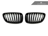 AutoTecknic Stealth Schwarze Kühlergrill für F22 2er