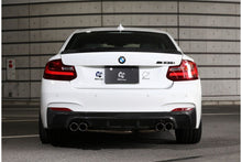 Laden Sie das Bild in den Galerie-Viewer, 3DDesign Carbon Diffusor Duplex AGA für BMW 2er F22 mit M-Paket