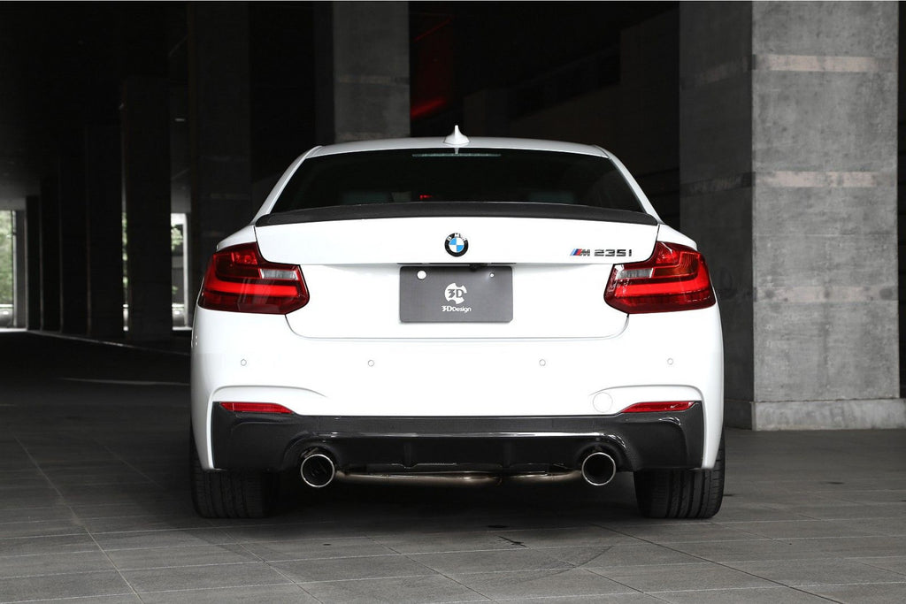 3DDesign Carbon Diffusor für BMW 2er F22 mit M-Paket