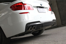 Laden Sie das Bild in den Galerie-Viewer, 3DDesign Carbon Diffusor Duplex AGA für BMW 5er F10 F11 mit M-Paket