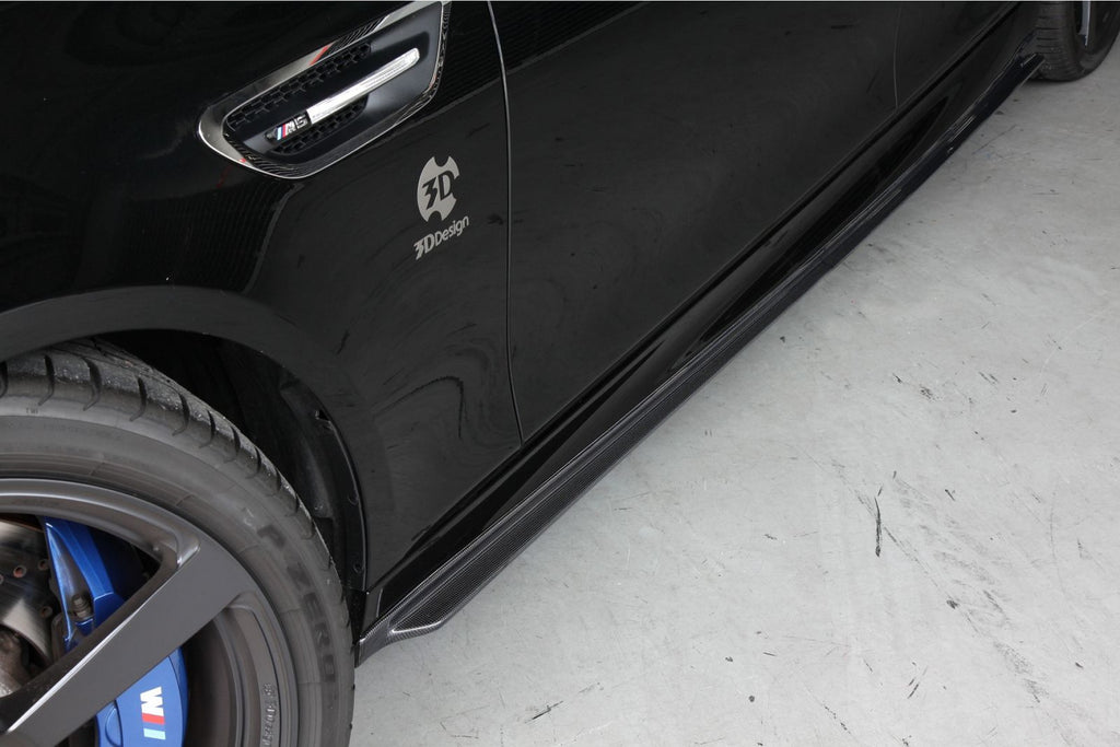 3DDesign Carbon Seitenschweller für BMW 5er F10 mit M-Paket M5