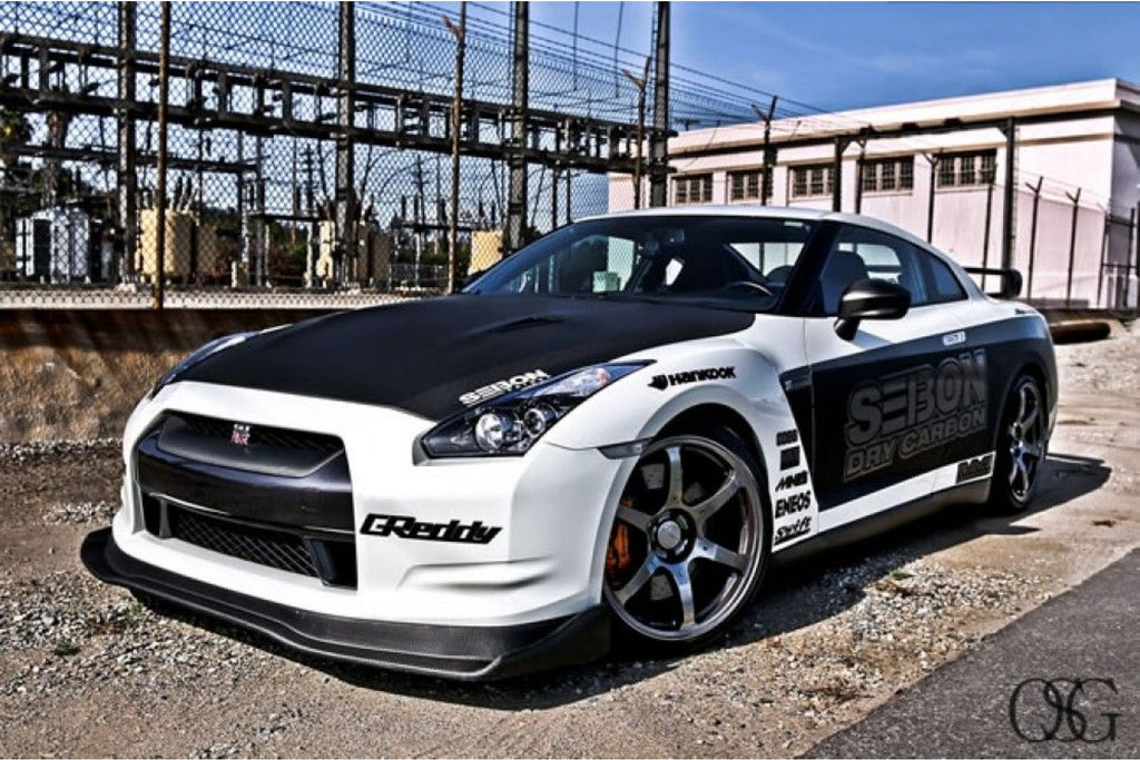 Seibon Carbon Frontlippe für Nissan Skyline R35 GT-R 2009 - 2011 SS-Style