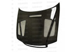 Seibon Carbon Motorhaube für AUDI A4 B5 Limousine und Touring 1996 - 2001 ER-Style
