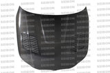 Seibon Carbon Motorhaube für BMW 5er E60 und M5 Limousine 2004 - 2010 GTR-Style