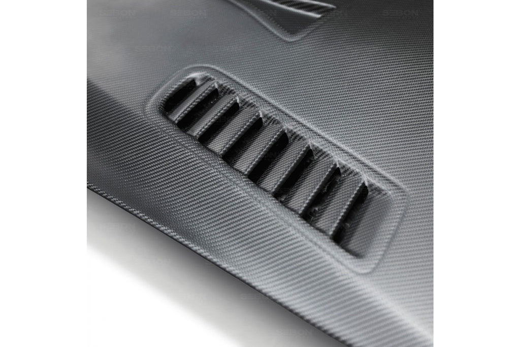 Seibon Carbon Motorhaube für Nissan Skyline R35 GT-R 2009 - 2015 Trockencarbon ES-Style