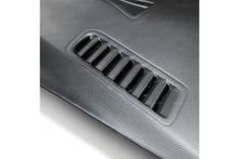 Laden Sie das Bild in den Galerie-Viewer, Seibon Carbon Motorhaube für Nissan Skyline R35 GT-R 2009 - 2015 Trockencarbon ES-Style