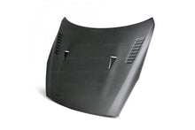 Laden Sie das Bild in den Galerie-Viewer, Seibon Carbon Motorhaube für Nissan Skyline R35 GT-R 2009 - 2015 Trockencarbon ES-Style