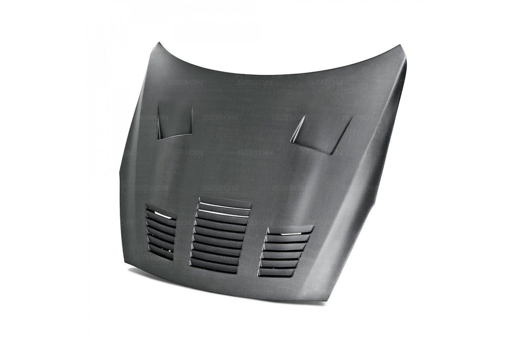 Seibon Carbon Motorhaube für Nissan Skyline R35 GT-R 2009 - 2015 Trockencarbon GT-Style