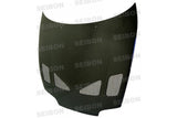 Seibon Carbon Motorhaube für Toyota Supra JZA80L 1993 - 1998 TR-Style