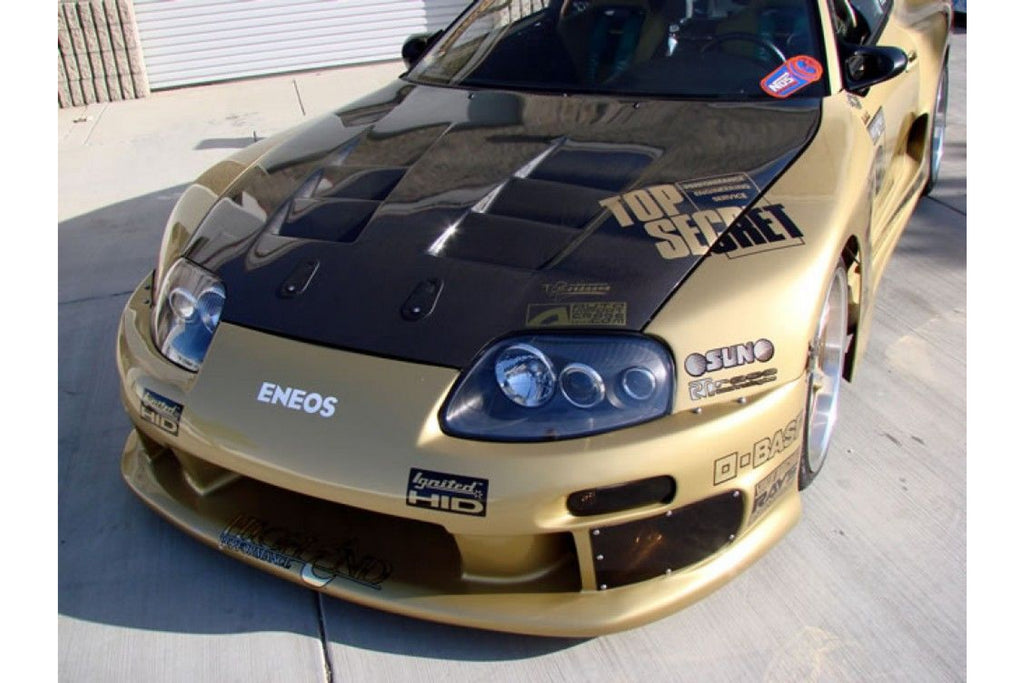 Seibon Carbon Motorhaube für Toyota Supra JZA80L 1993 - 1998 TS-Style