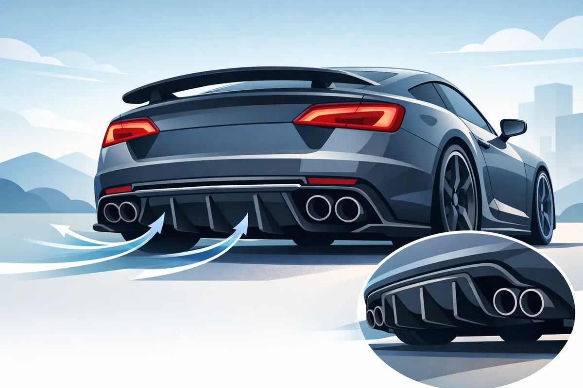 Was ist ein Diffusor am Auto?