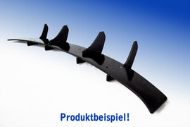 Ingo Noak Gefräßter Heckansatz  mit Finnen und Seiten Flaps für VW Golf 7 R