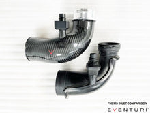 Laden Sie das Bild in den Galerie-Viewer, Eventuri Carbon Turbo Inlet für F9X M5|M8