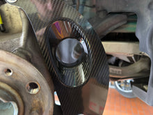 Laden Sie das Bild in den Galerie-Viewer, Bremsbelüftung Set Vorderachse Ankerbleche Kohlefaser Carbon passend für BMW G80 G82 G87  M2 M3 M4