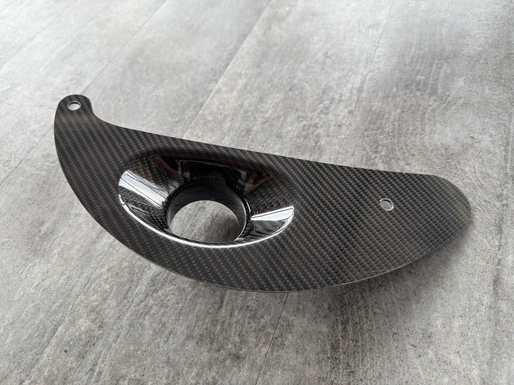 Bremsbelüftung Set Vorderachse Ankerbleche Kohlefaser Carbon passend für BMW G80 G82 G87  M2 M3 M4