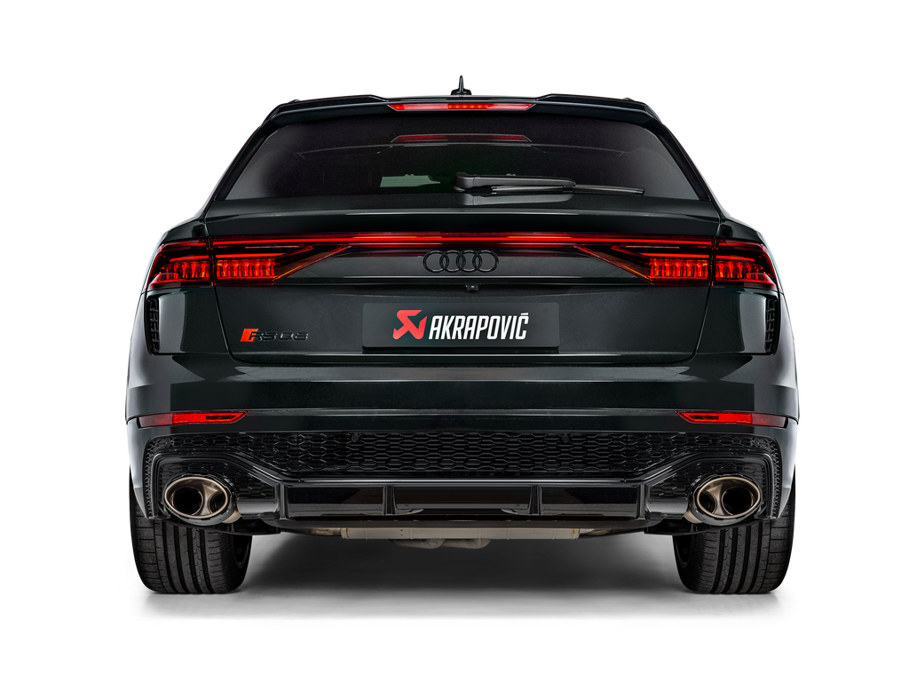 Akrapovic Evolution Line incl. Montage (Titan) für Audi RS Q8 (4M) sofort Lieferbar BJ 2020 > 2024 (S-AU/TI/20H) OPF