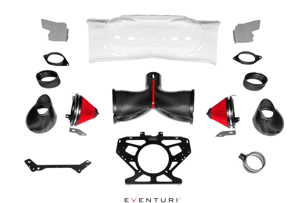 Eventuri Carbon Ansaugsystem für Chevrolet Corvette C8 - Hard Top Convertible