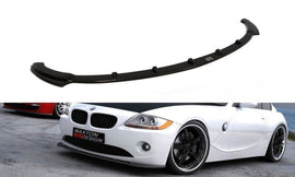 Maxton Design Front Ansatz passend für v.1 BMW Z4 E85 / E86 vor Facelift schwarz Hochglanz