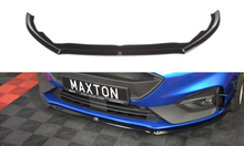 Laden Sie das Bild in den Galerie-Viewer, Maxton Design Front Ansatz passend für V.3 Ford Focus ST / ST-Line Mk4 schwarz Hochglanz
