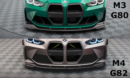 Maxton Design Carbon Fiber Front Ansatz V.2 für BMW M4 G82  / M3 G80