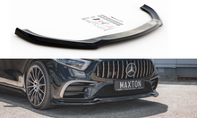 Laden Sie das Bild in den Galerie-Viewer, Maxton Design Front Ansatz passend für V.3 Mercedes-Benz CLS AMG-Line C257 schwarz Hochglanz