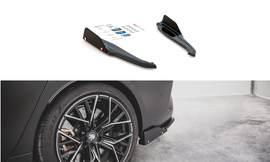 Maxton Design Heck Ansatz Flaps Diffusor V.1 +Flaps für BMW M8 Gran Coupe F93