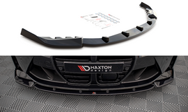 Maxton Design Front Ansatz V.3 für BMW M4 G82 / M3 G80 schwarz Hochglanz